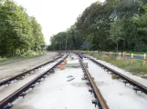 Odense Tramway  near Campus Odense (2019)