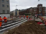 Odense Tramway  near ODEON (2020)