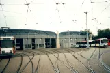 Ostend articulated tram 6049 on Nieuwpoortsesteenweg (2002)