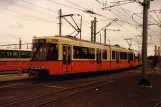 Ostend De Kusttram with articulated tram 6113 near Station (1982)