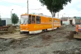 Plauen grinder car 0202 at Wiesenstr. (2008)