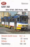 Playing card: 6C Szeged
 (2014)