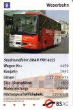 Playing card: 8  Weserbahn
 (2006)