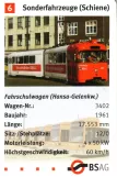 Playing card: Bremen school tram 3402 near Domsheide (2006)