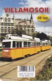 Playing card: Budapest tram line 2 with railcar 3868 at Kossuth Lajos tér M (2014)