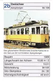 Playing card: Karlsruhe Zweiachser Spiegelwagen 94-109 (2002)