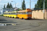 Plzeň service vehicle 175 at Vozovna Slovany (2008)