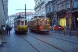 Porto Tram City Tour with railcar 203 on Rua de Augusto Rosa (2008)