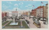 Postcard: 2192-Monument Square, Racine, Wis (1920)