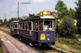 Postcard: Amsterdam museum line 30 with railcar 301 at Kalfjeslaan (1983)