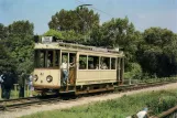 Postcard: Amsterdam museum line 30 with railcar 41 at Kalfjeslaan (1981)