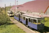 Postcard: Amsterdam museum line 30 with railcar 824 at Station Amstelveen (1977)