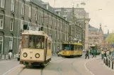 Postcard: Amsterdam railcar 41 close by Leidseplein (1981)