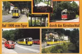 Postcard: Auf 1000 mm-Spur durch das Kirnitzschtal.
 (1998)