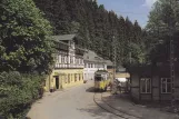 Postcard: Bad Schandau Kirnitzschtal 241 at Lichtenhainer Wasserfald (1980)