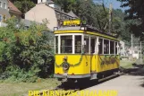 Postcard: Bad Schandau Traditionsverkehr with museum tram 5 at Kurpark (2000)