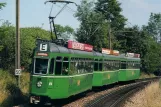 Postcard: Basel railcar 474 at Freidorf (1990)