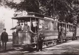 Postcard: Bremen tram line 2 with railcar 135 near Hauptbahnhof-Nord (1911)