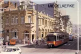 Postcard: Brussels De Kusttram  in Middelkerke (1982)