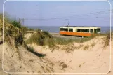 Postcard: Brussels De Kusttram near Middelkerke (1982)