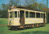 Postcard: Brussels railcar 1295 on Avenue de Tervueren / Tervurenlaan (1975)