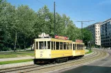 Postcard: Brussels Tourist Tramway with railcar 1002 on Avenue de Tervueren / Tervurenlaan (1997)