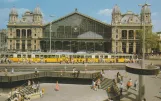 Postcard: Budapest in front of Nyugati pályaudvar (1985)