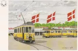 Postcard: Copenhagen animal show line Buh  at Dyrskuepladsen Bellahøj (1938)