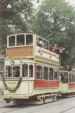 Postcard: Copenhagen museum tram 50 on Allégade (1967)