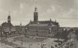 Postcard: Copenhagen near City Hall Square (1934)