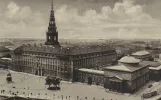 Postcard: Copenhagen on Christiansborg Slotsplads (1921)