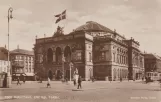 Postcard: Copenhagen tram line 10 on Holmens Kanal (1928)