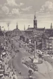 Postcard: Copenhagen tram line 15 on Vesterbros Passage (1933)