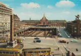 Postcard: Copenhagen tram line 16  at Frihedsstøtten (1958)