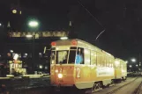 Postcard: Copenhagen tram line 2 with railcar 706 on Rådhuspladsen (1965-1967)