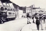 Postcard: Douglas, Isle of Man Manx Electric Railway at Derby Castle (1908)