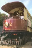 Postcard: Douglas, Isle of Man railcar 2 near Derby Castle (2000)