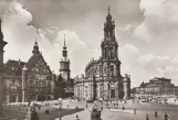 Postcard: Dresden by Katholische Hofkirche (1939)