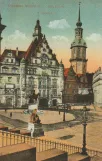 Postcard: Dresden. Schloßplatz.  Kgl. Schloß.
 (1911)