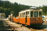 Postcard: Érezée with railcar ART. 123 at T.T.A. Pont-d'Erezée (1965)