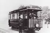 Postcard: Essen tram line 106 with railcar 113 on Kopstadtplatz (1898)