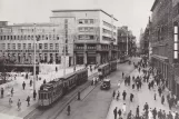 Postcard: Essen tram line 2  on Kettwiger Straße (1928-1933)