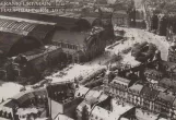 Postcard: Frankfurt am Main by Hauptbahnhof (1937)