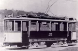 Postcard: Freiburg im Breisgau railcar 36 near Wonnhalde (1910)