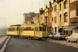 Postcard: Ghent tram line T2 with railcar 317 on Brusselse Steenweg (1972)