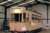 Postcard: Hannover railcar 181 in Straßenbahn-Museum (1993)