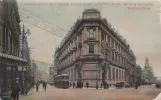 Postcard: Lambton Quar and Custom House Quay, Showing Bank of New Zealand,
 (1911)