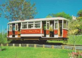 Postcard: Launceston railcar 16 by Gunpowder mills (1995)