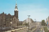 Postcard: Leipzig on Friedrich-Tröndlin-Ring (Tröndlinring) (1976)