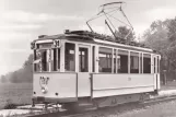 Postcard: Magdeburg railcar 124 (1928)